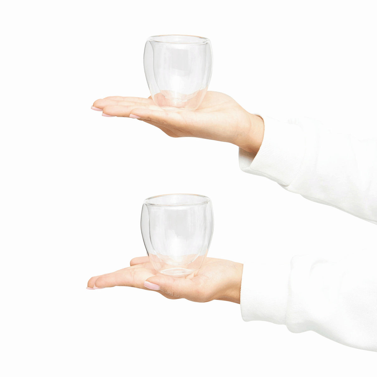 Gläser-Set DRINK LINE S, doppelwandig: 2er Set