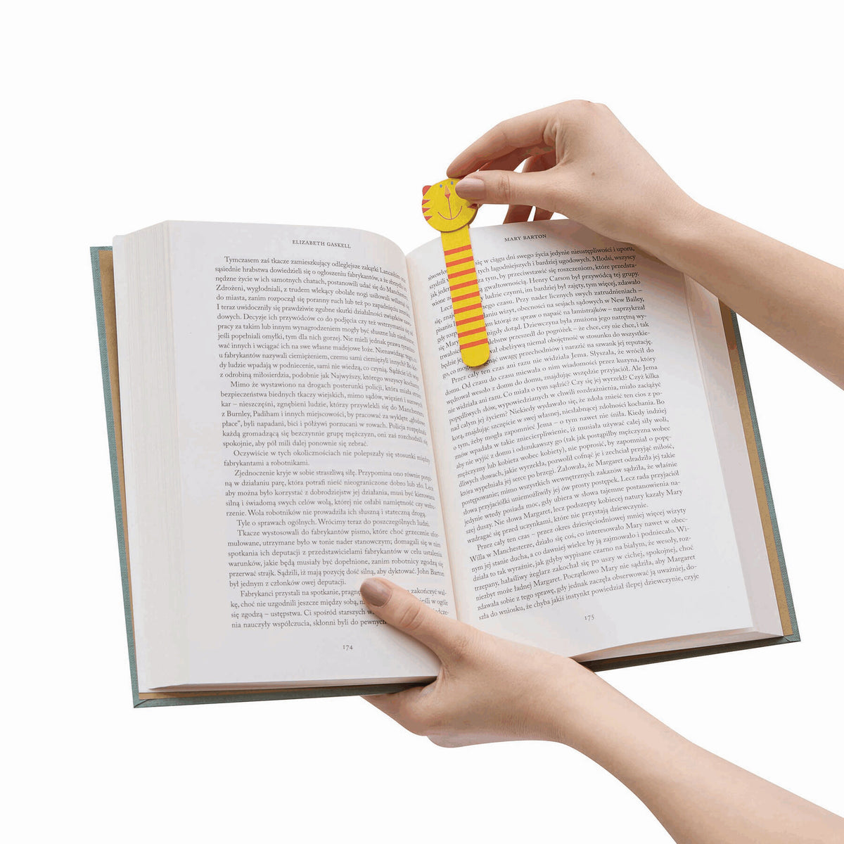 Wooden bookmark FUNNY ANIMALS, assorted 4 times, price per piece