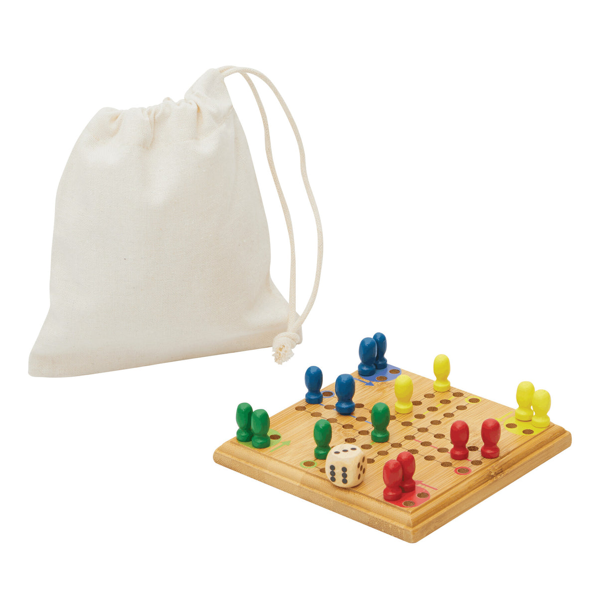 Ludo Wooden Game NO ANGER