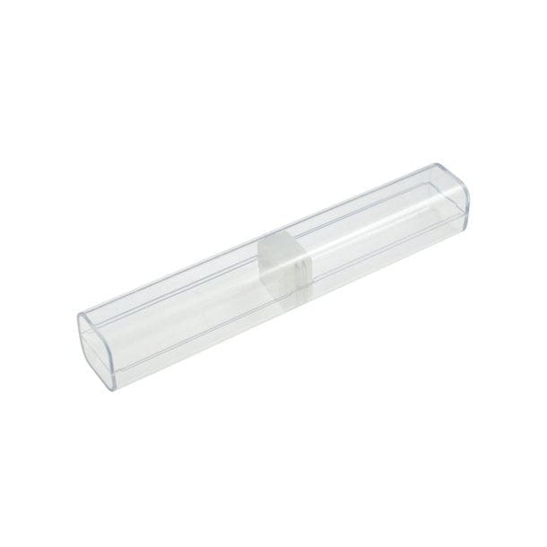 Transparente Schwebebox mit zwei Fächern