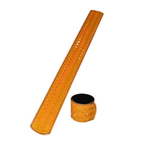 Orangenes, reflektierendes Schnappband
