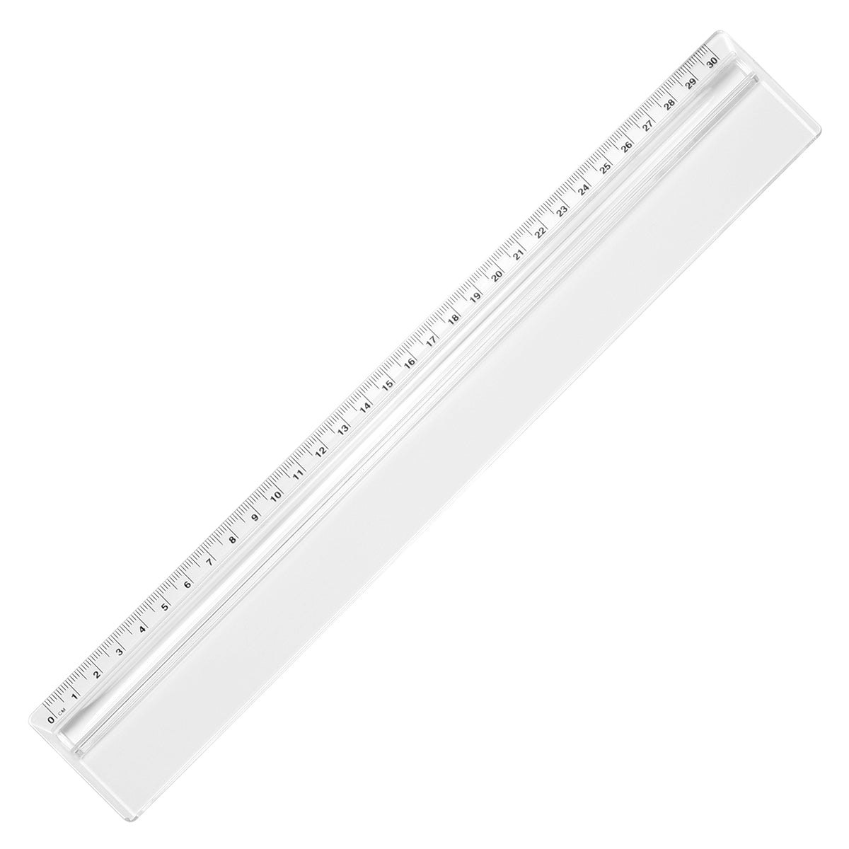 Règle avec loupe de lecture