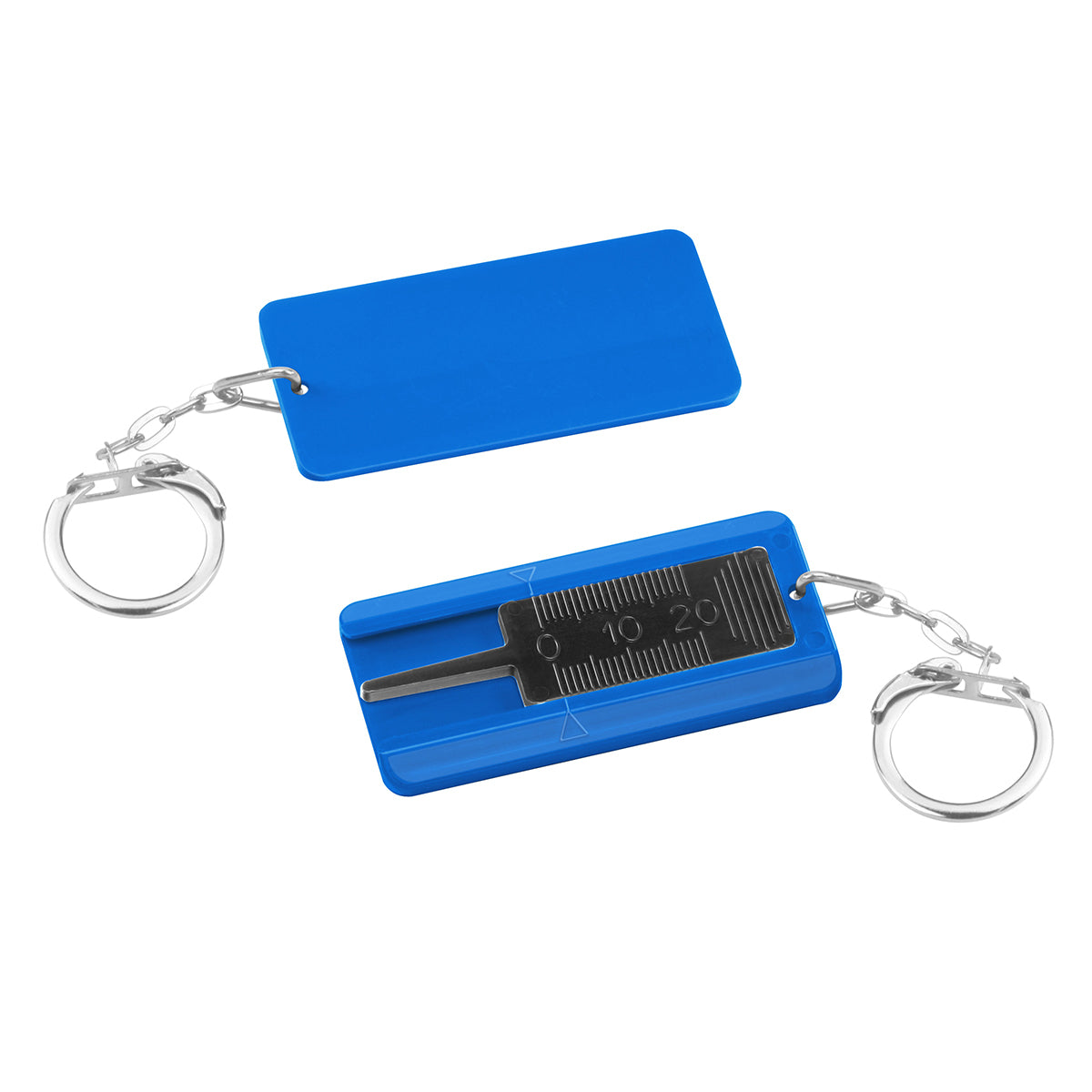 Tire tread depth gauge