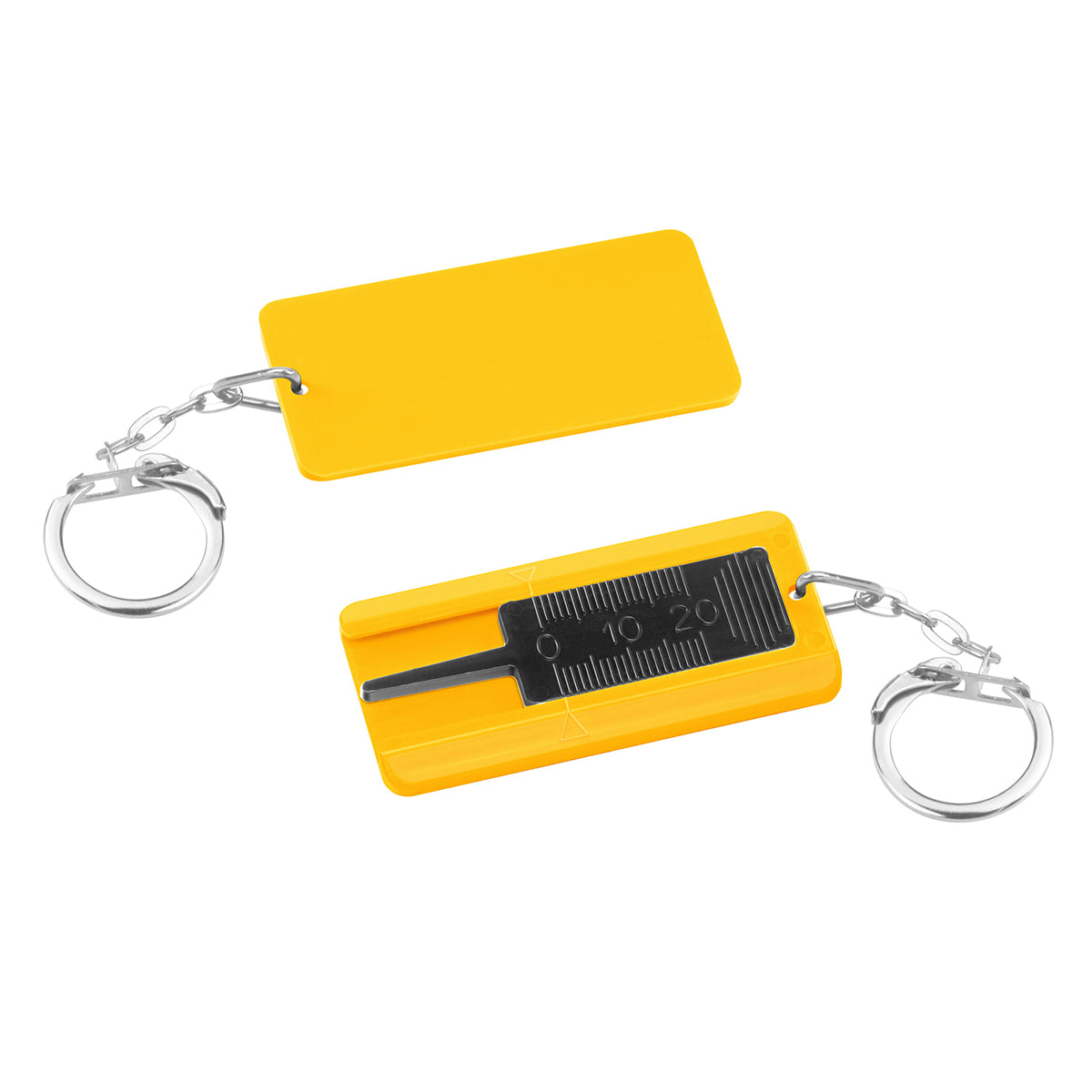 Tire tread depth gauge