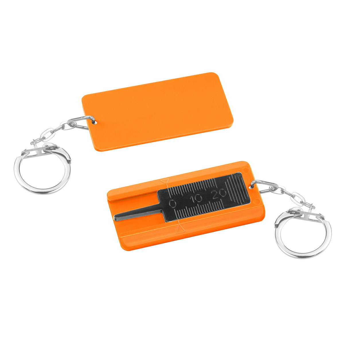 Tire tread depth gauge
