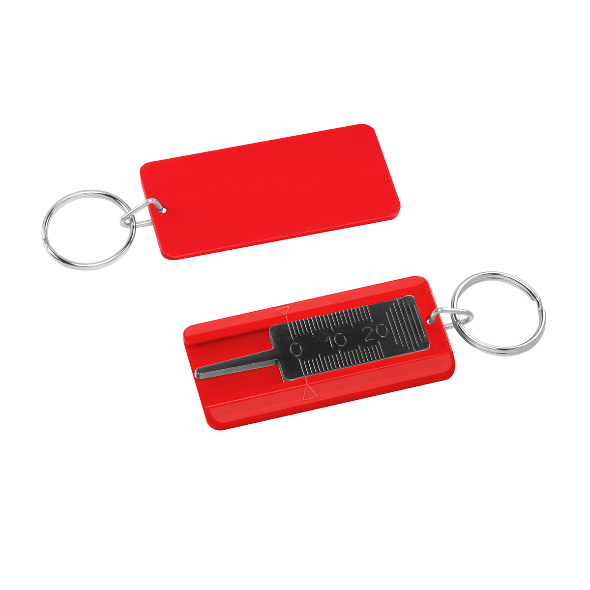 Tire tread depth gauge
