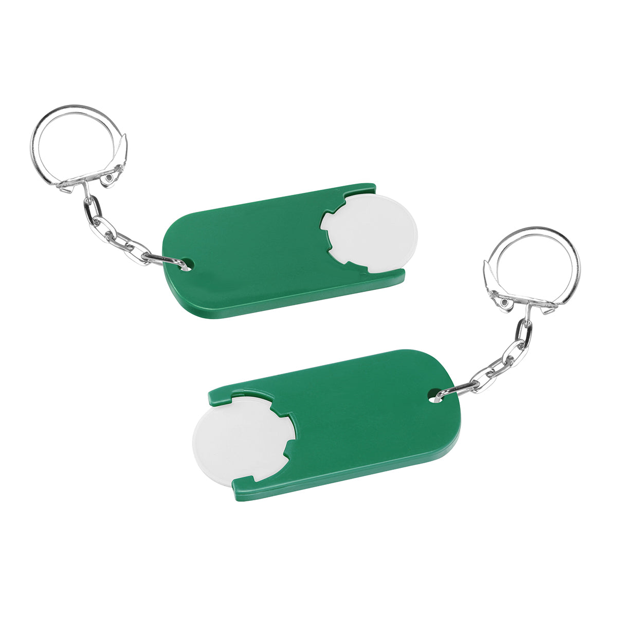 Porte-jeton avec jeton de 1€ « Alpha »
