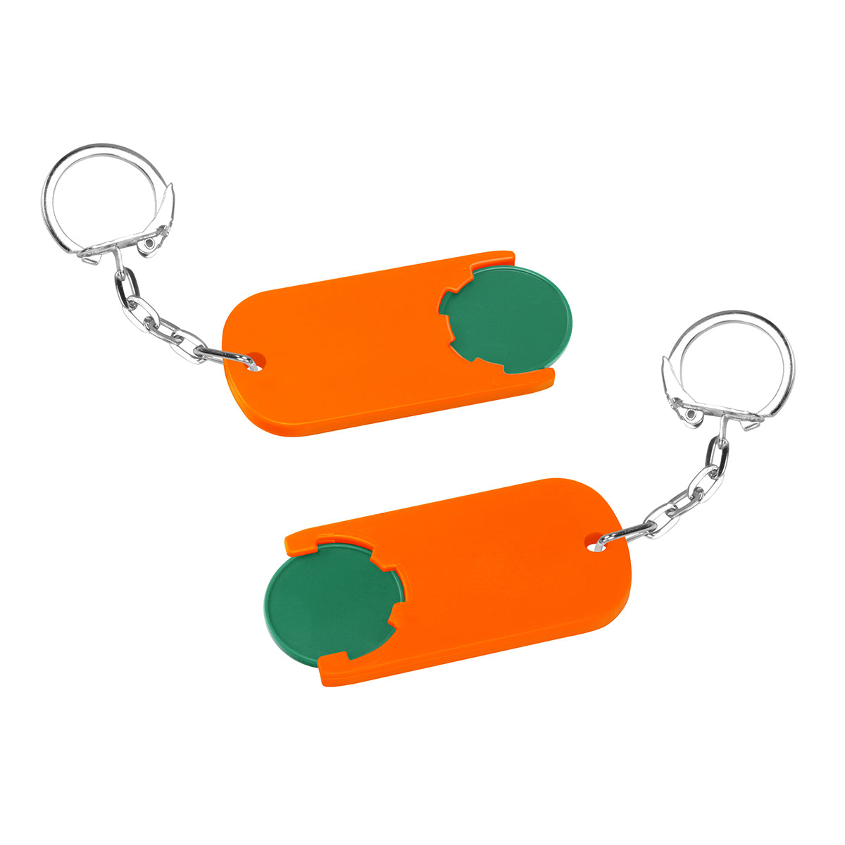 Porte-jeton avec jeton de 1€ « Alpha »