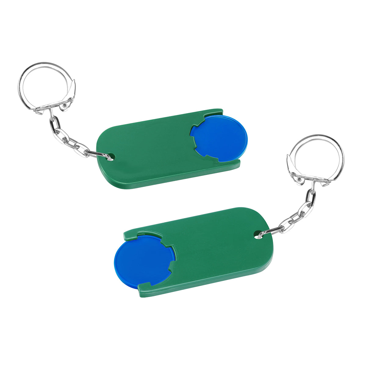 Porte-jeton avec jeton de 1€ « Alpha »