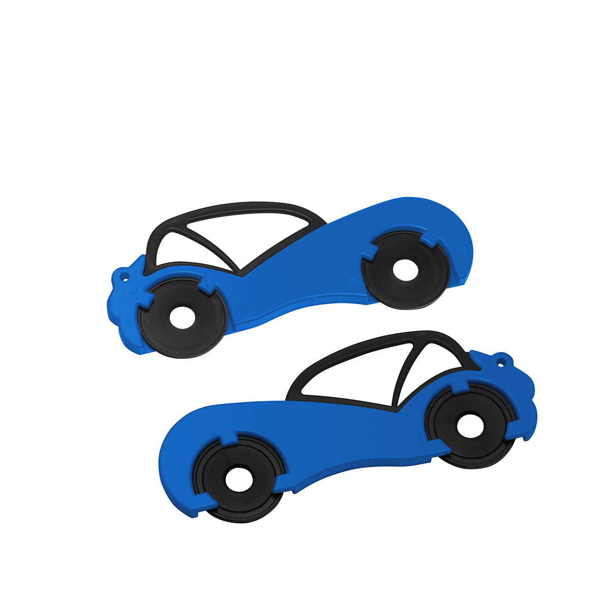 Chip holder with two €1 "Car" chips