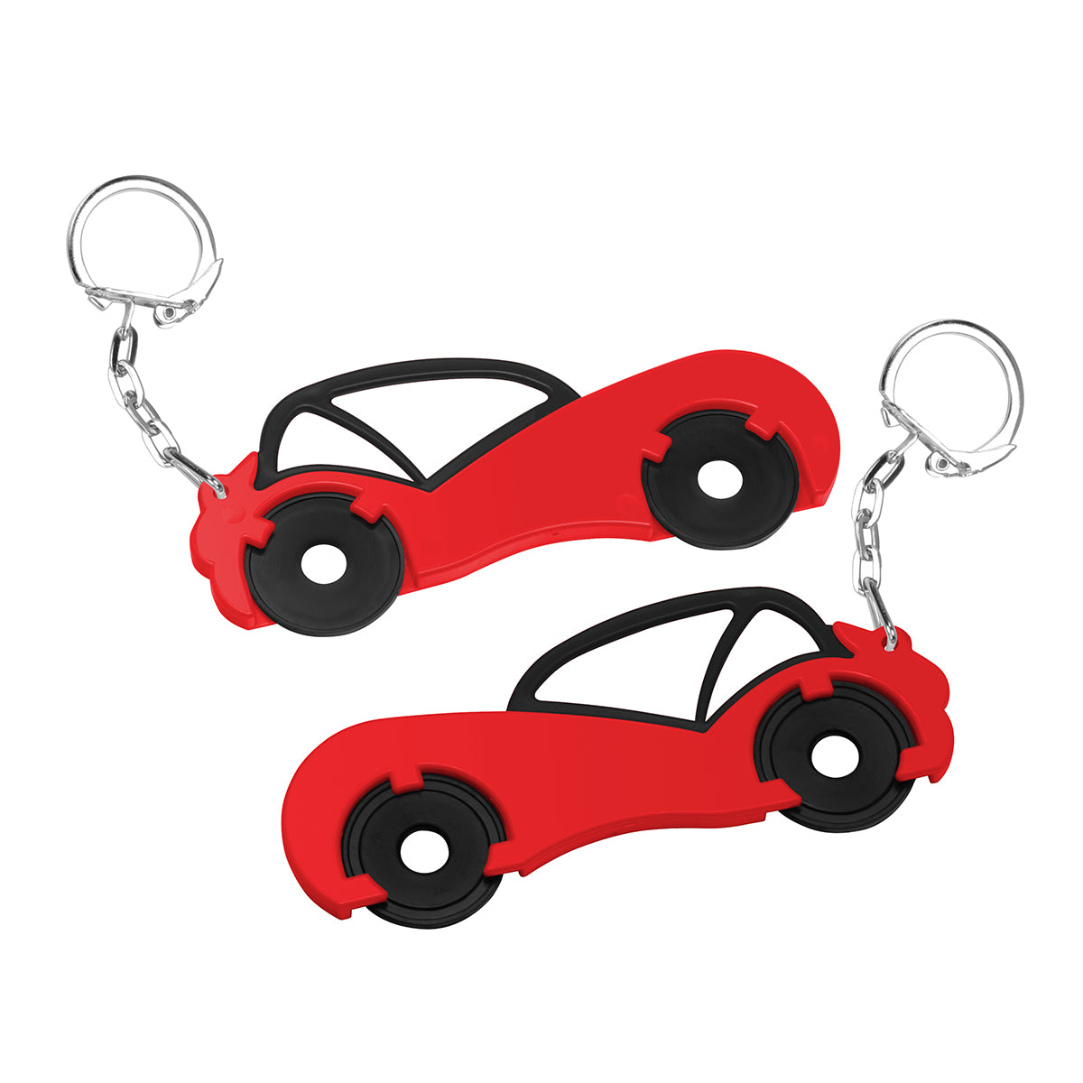 Chip holder with two 1€ "Car" chips