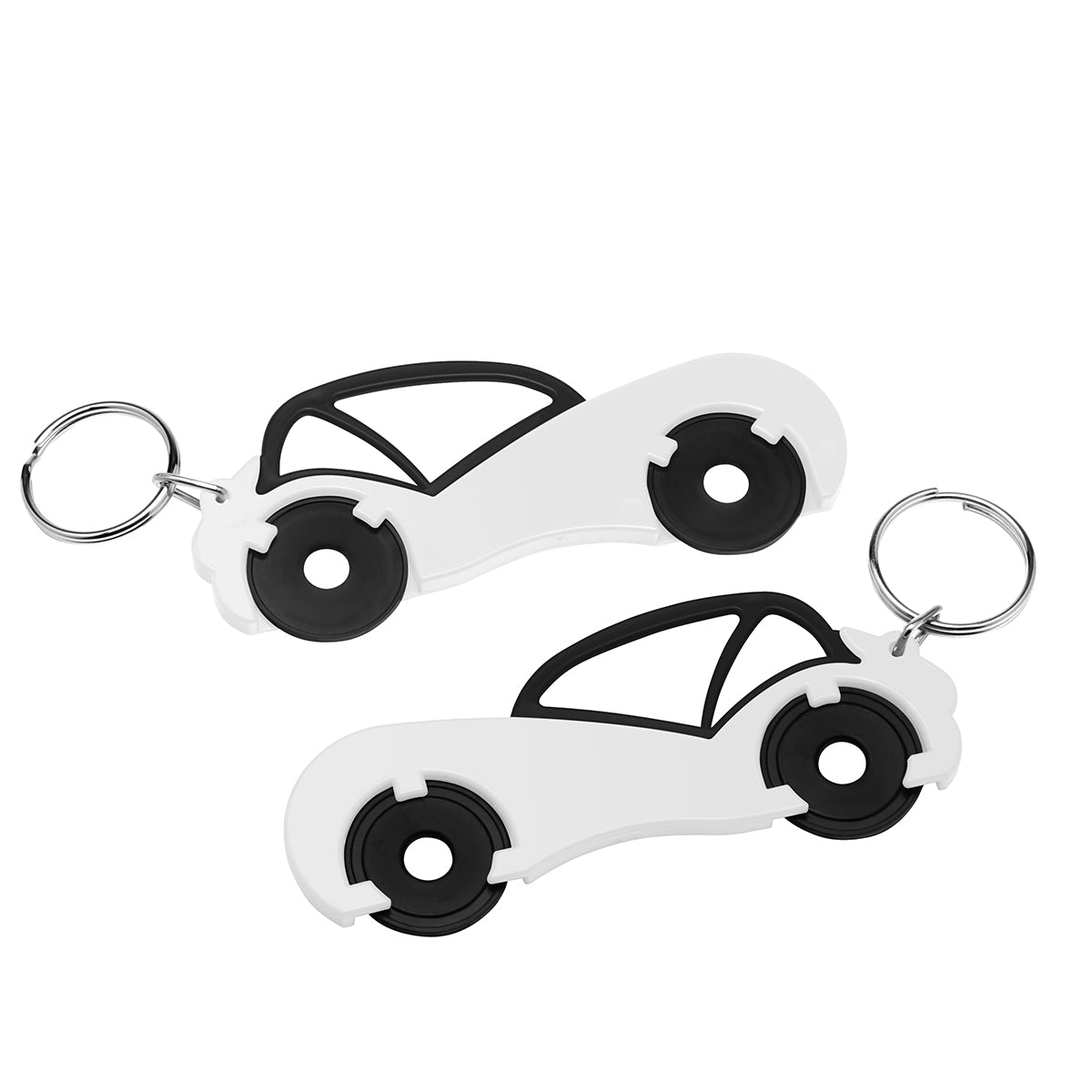Chip holder with two €1 chips "Car"