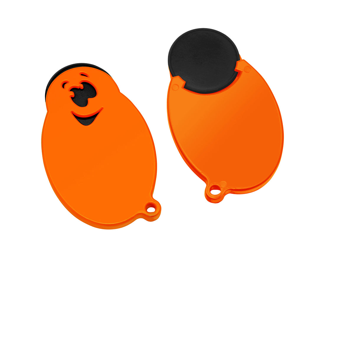 Porte-jeton avec jeton de 1€ "Visage"