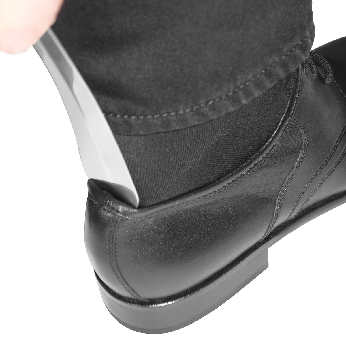 Shoehorn stainless steel, short