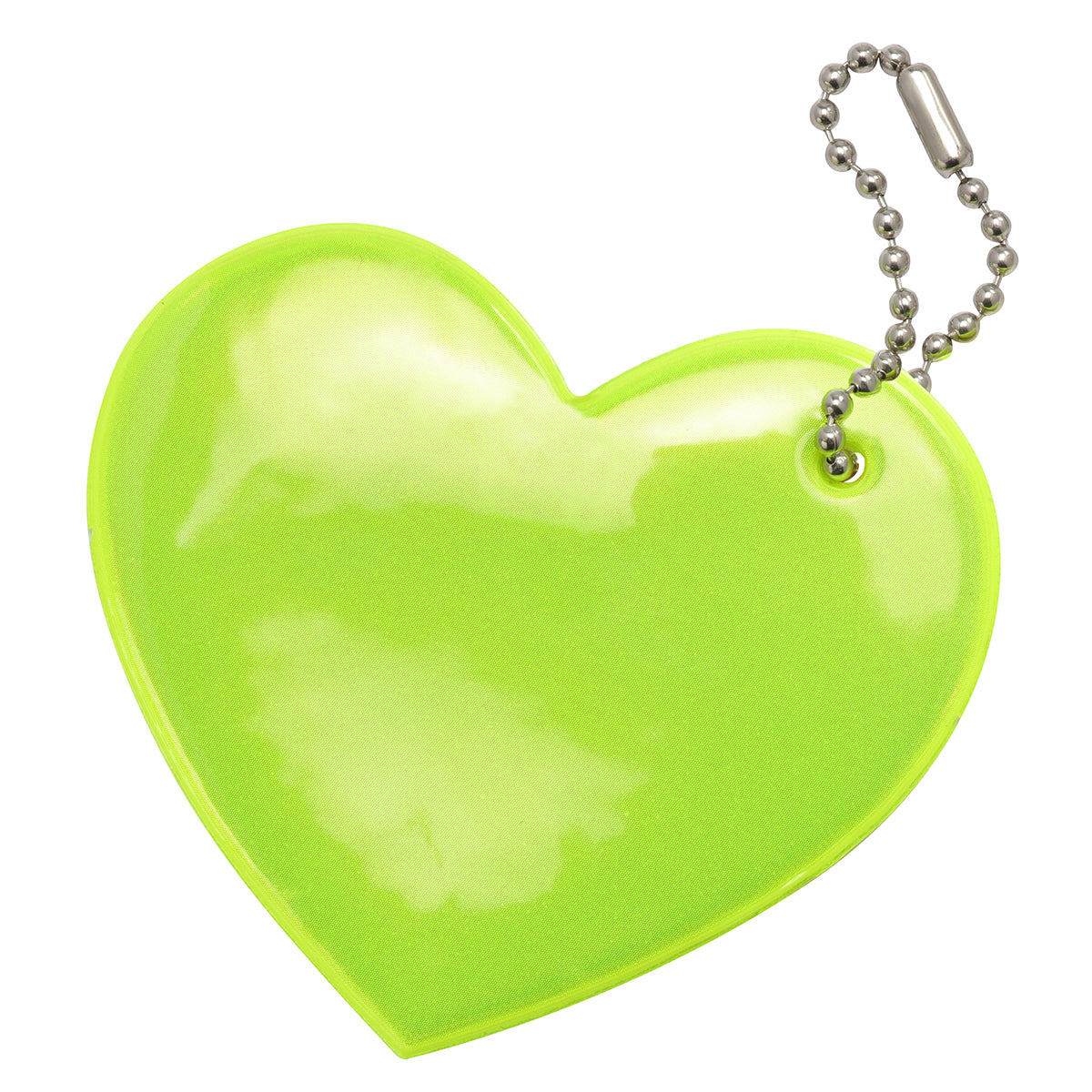 Soft Reflector with Ball Chain, Heart