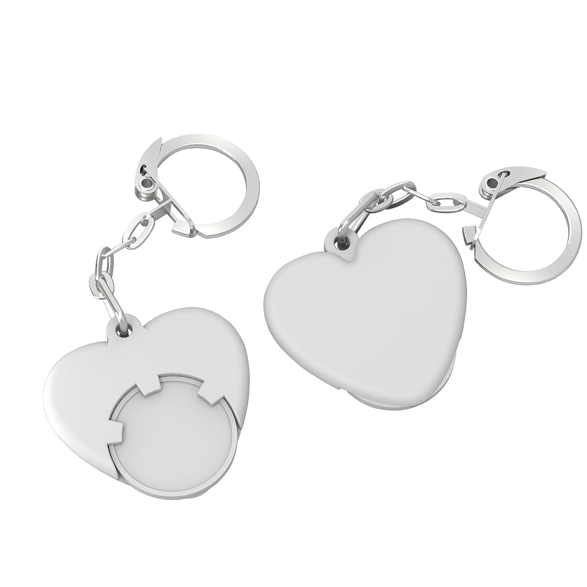 Chip holder with €1 chip "Heart"
