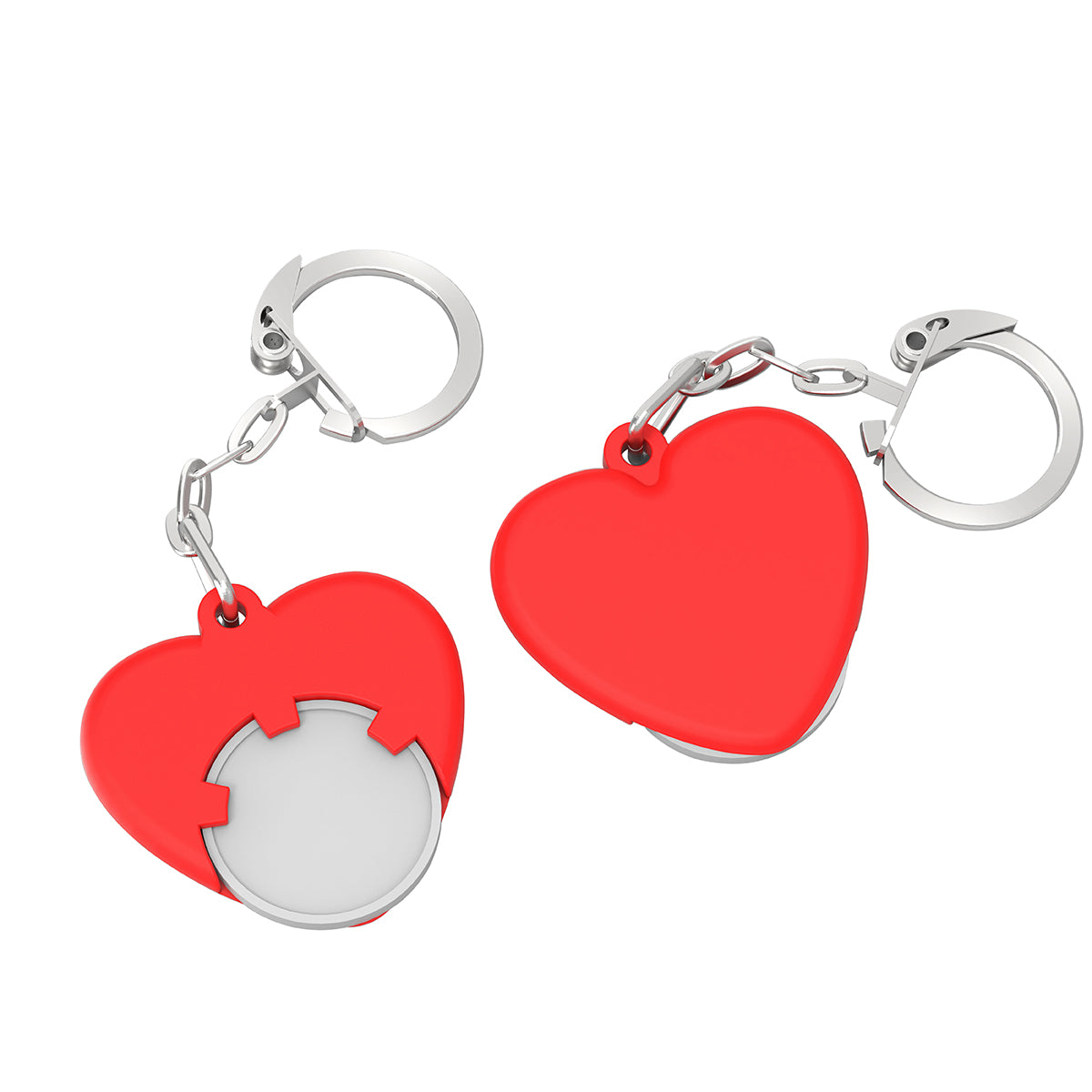 Chip holder with €1 chip "Heart"