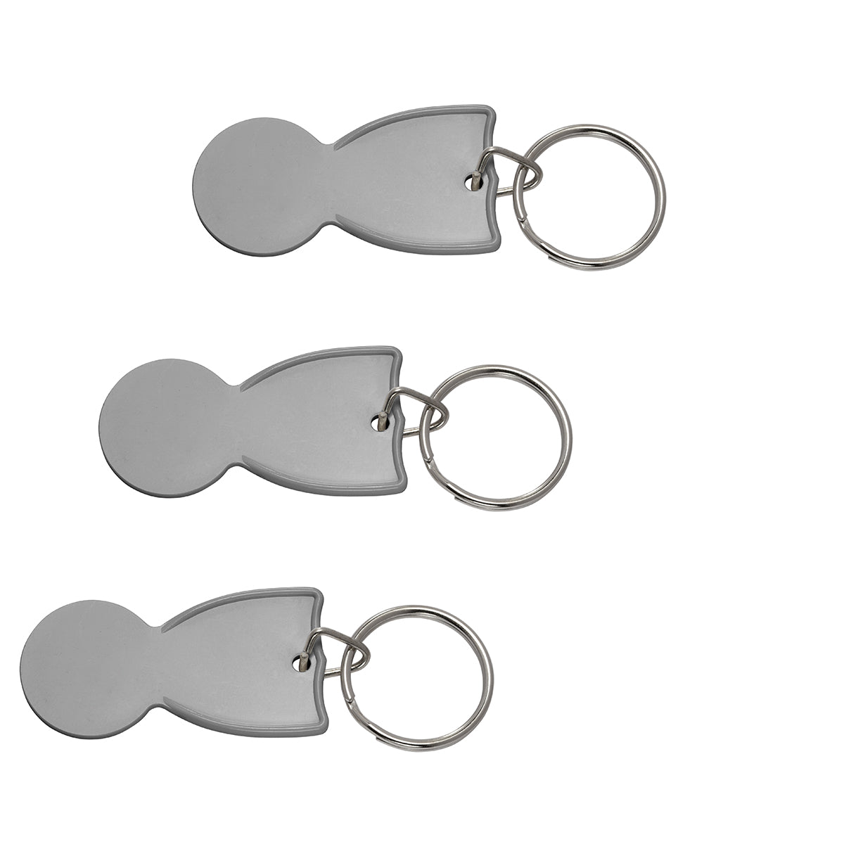 Shopping cart release key recycling