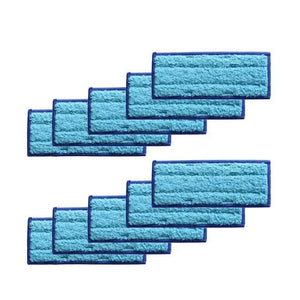 Blaue Staubsauger Ersatzpads
