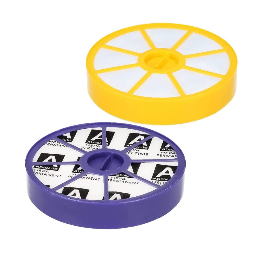Lila-gelbes Zwei-Filter-Set für Dyson