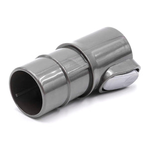 Grauer Adapter für Dyson von der Seite