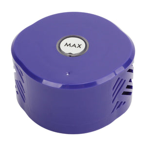 Lila HEPA-Filter für Dyson von oben