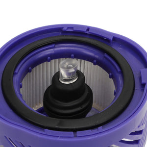 Lila HEPA-Filter für Dyson von unten