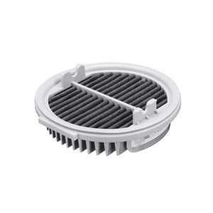 Weisser HEPA-Filter für Staubsauger von oben