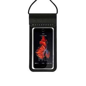 Wasserfeste Smartphone Tasche mit transparentem Kunststoff