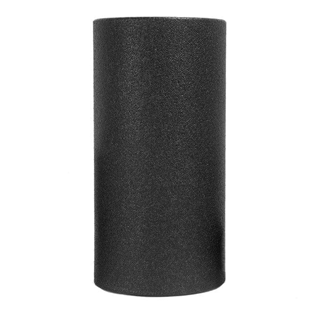 Schwarze Faszienrolle von vorne