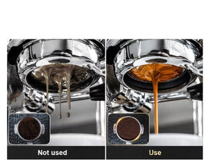 Zweites Vorher-Nachher-Bild der Nutzung vom Kaffeerührer