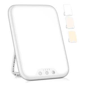 Weisse, aufstellbare Tageslicht Lampe