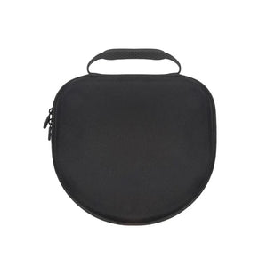 Schwarze Reisetasche für Kopfhörer geschlossen