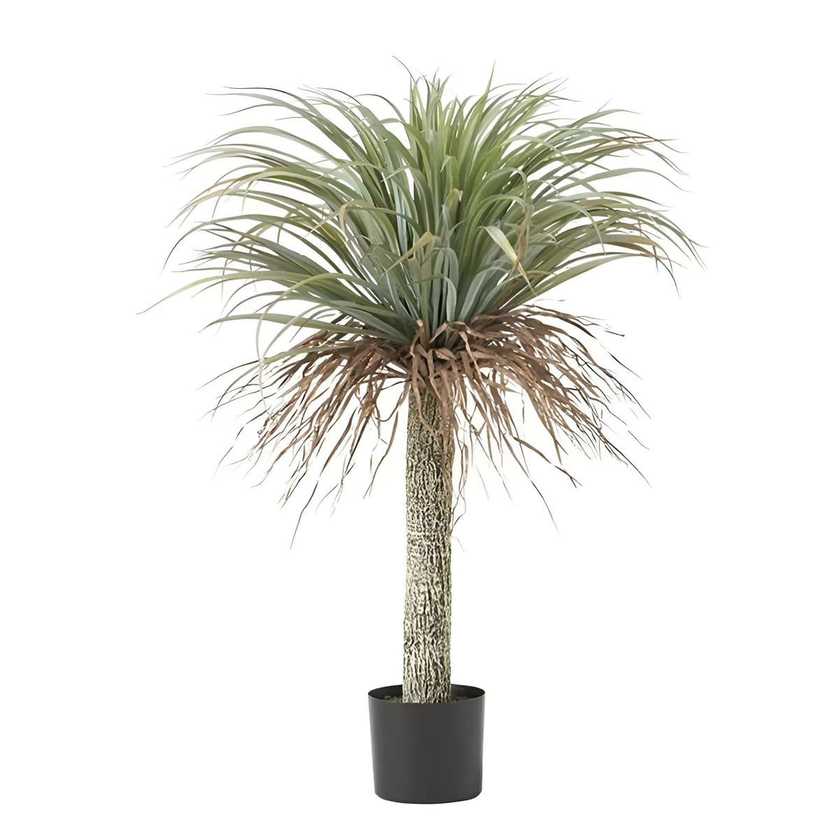 Künstliche Palme mit schwarzem Topf
