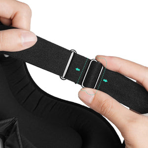 Herangezoomtes Bild an das elastische, verstellbare Band