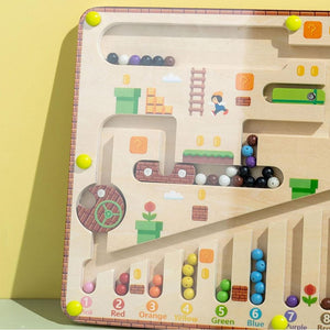 Herangezoomtes Bild an das Spielbrett