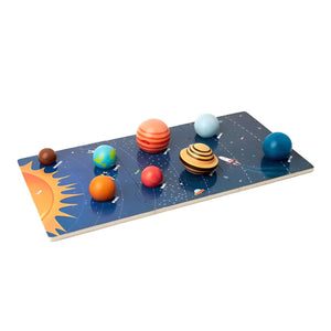 3D Planetenpuzzle mit allen Planeten im Sonnensystem