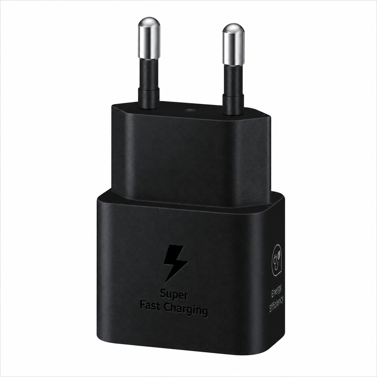 Schwarzer Stecker für CH-Steckdosen
