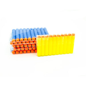 50 Stück gelbe und 50 Stück blaue Pfeile für Dart
