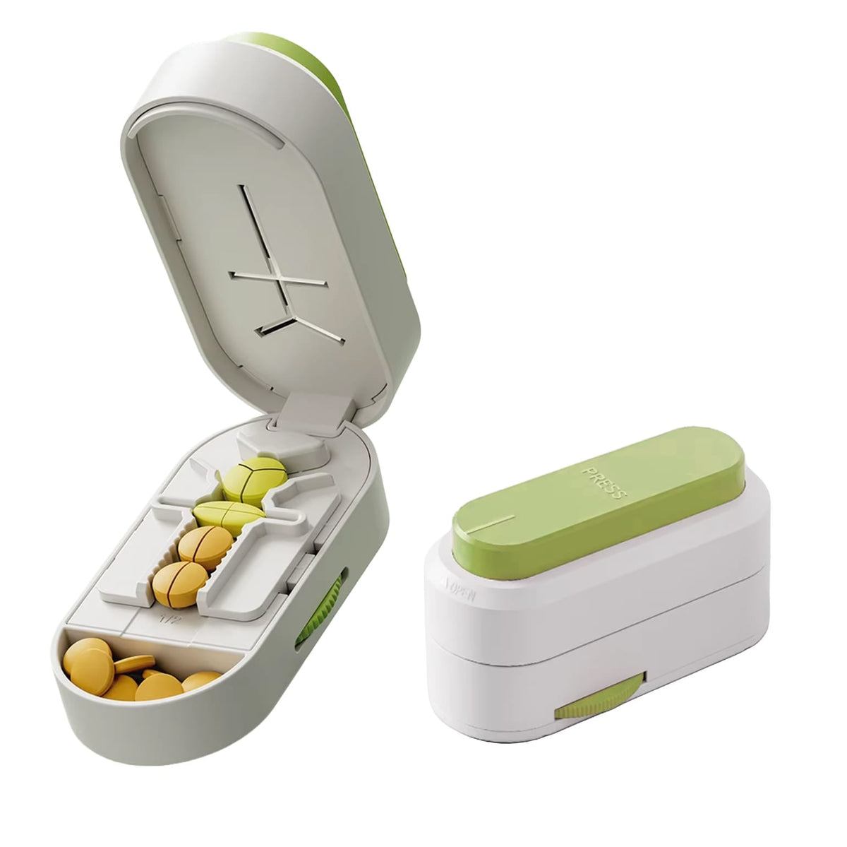 2-in-1 Tablettenteiler & Pillendose