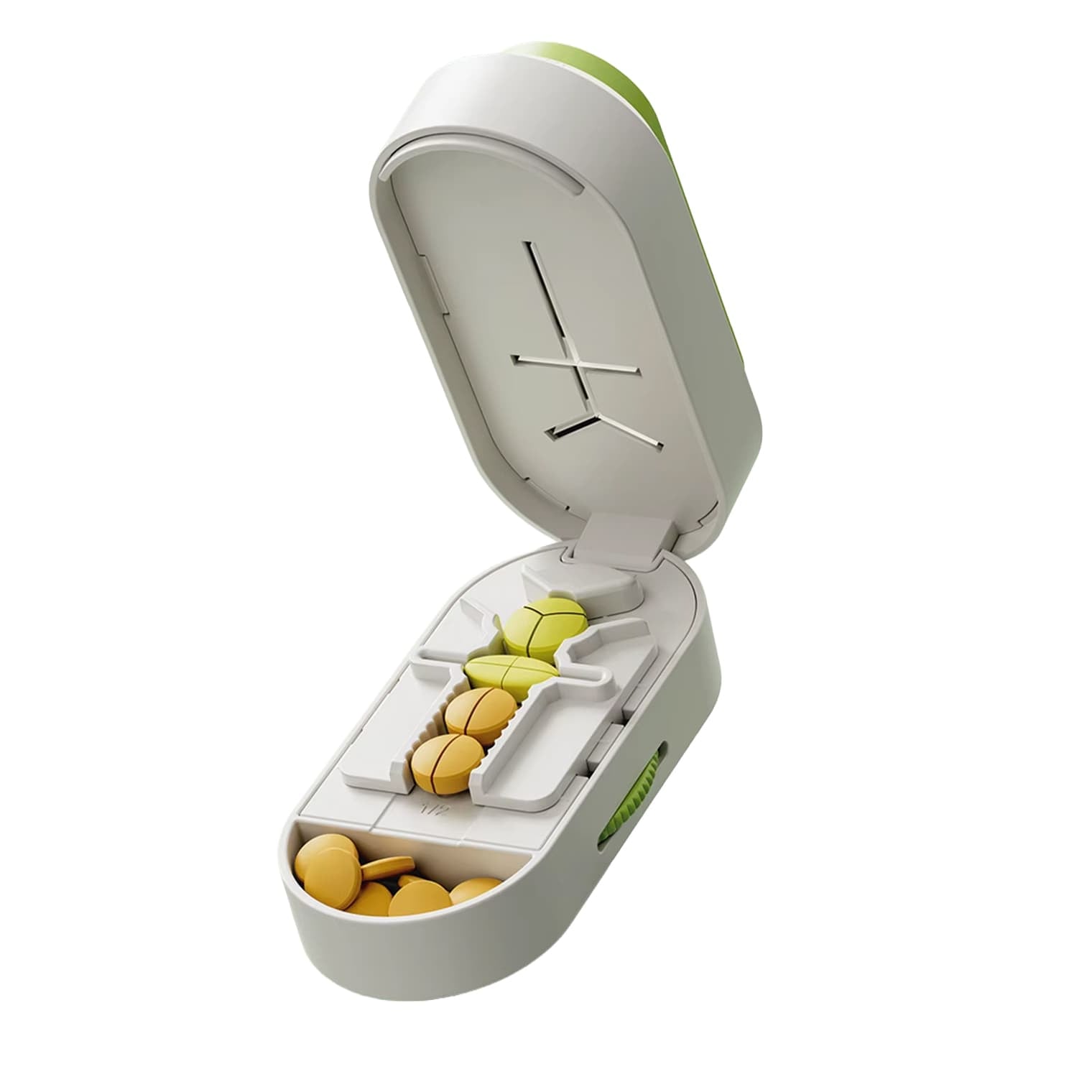 2-in-1 Tablettenteiler & Pillendose
