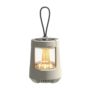 Campinglampe mit Bluetooth Speaker 2-in-1 – LED Outdoor Licht & Lautsprecher in Weiss