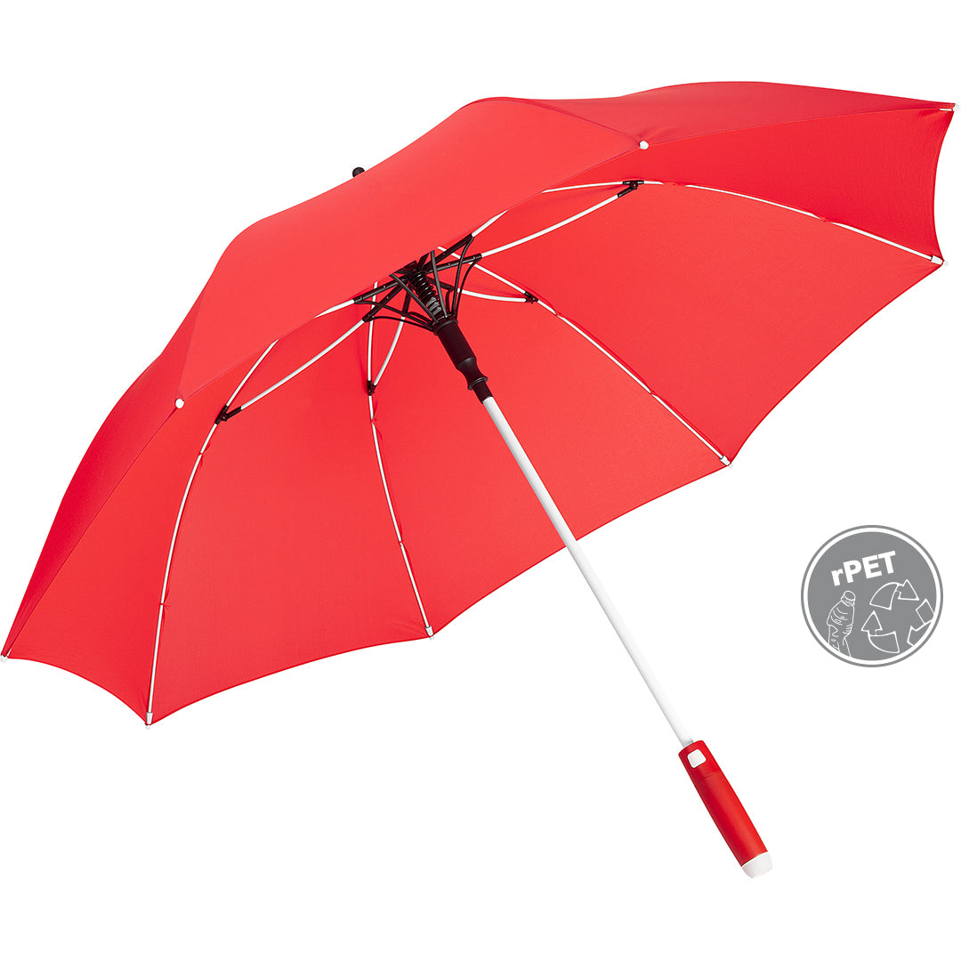 AC midsize automatic stock umbrella FARE® Whiteline