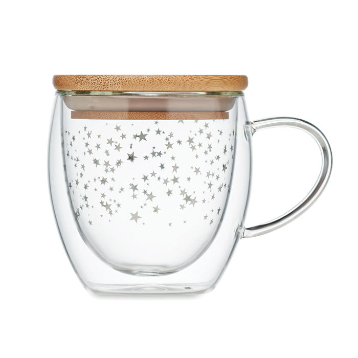 Gobelet en verre borosilicate Étoile