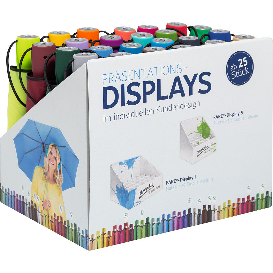 FARE®-Taschenschirm-Display L befüllt 5460