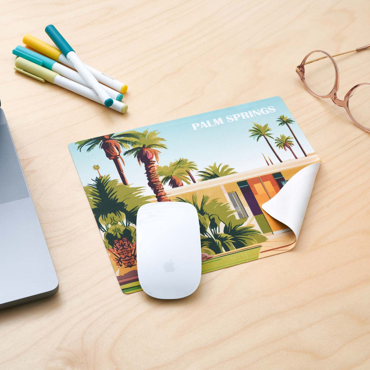 rPET GripCleaner® 4in1 Mouse Pad 28x16 cm, All-Inclusive Package