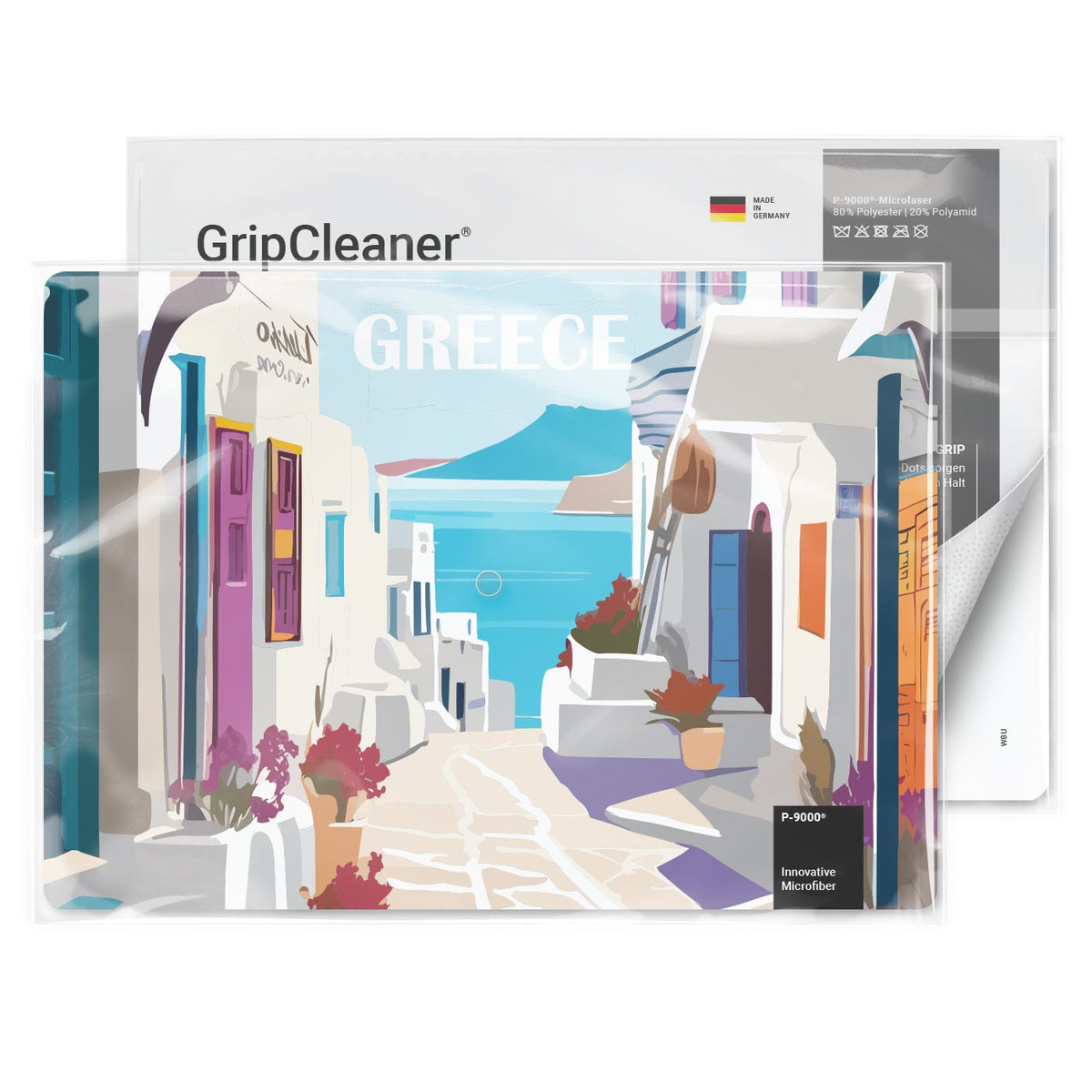 GripCleaner® 4in1 Mousepad 21x15 cm, All-Inclusive Package