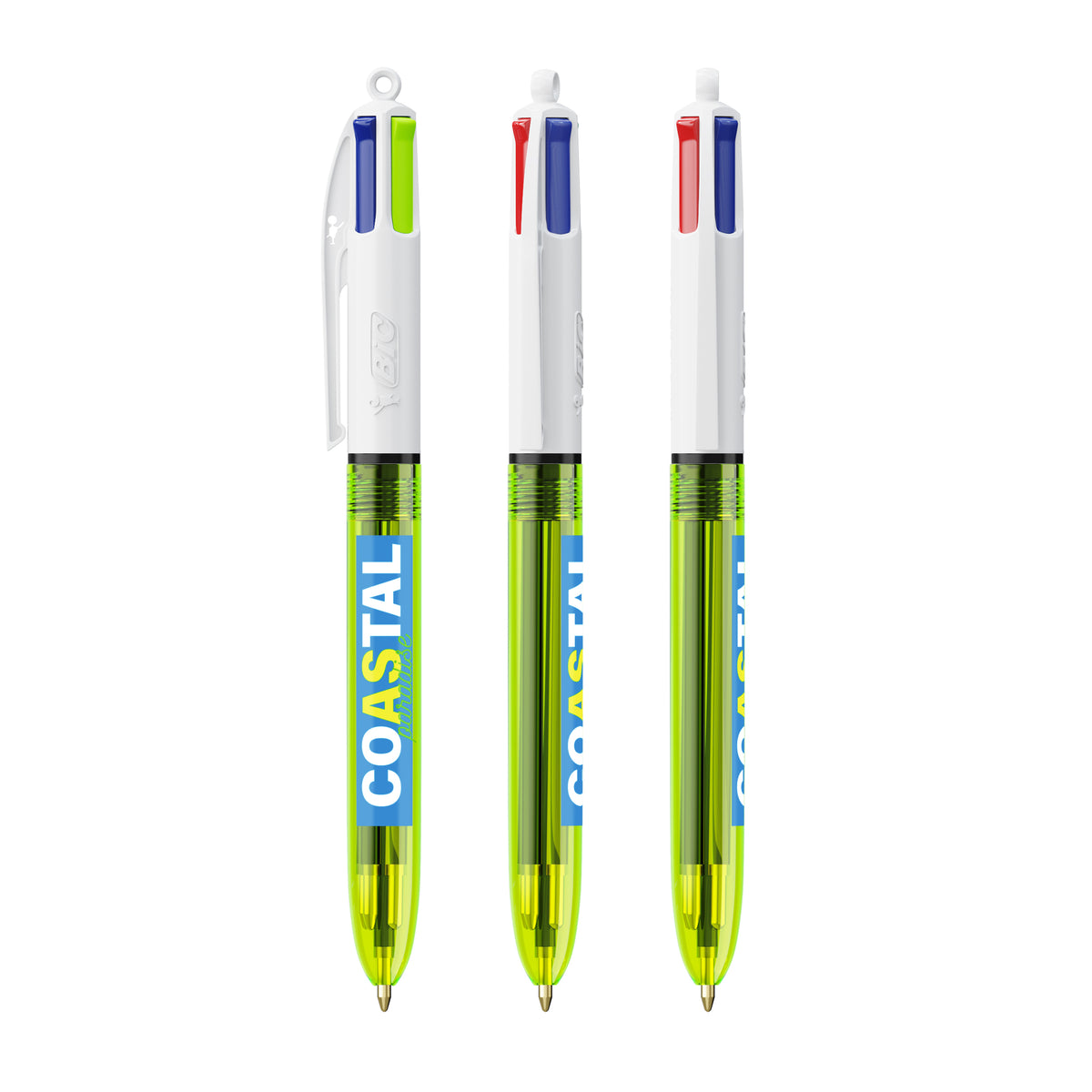 BIC® 4 Colours Fluo Ballpoint Pen