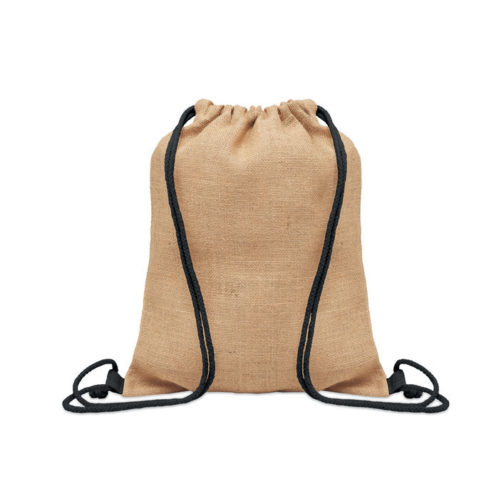 Sac en jute avec cordon de serrage