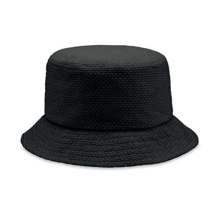 Bucket Hat Paper Straw